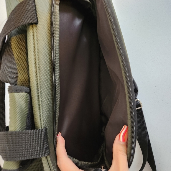 Skyway Green Travel Carry On Shoulder Tote Bag Luggage Laptop Business Office - Picture 5 of 11